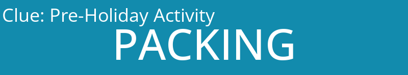 Pre-Holiday Activity