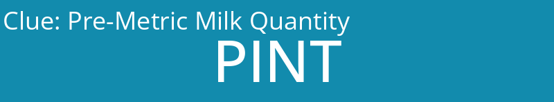Pre-Metric Milk Quantity