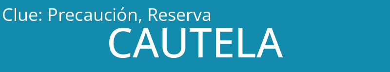 Precaución, Reserva