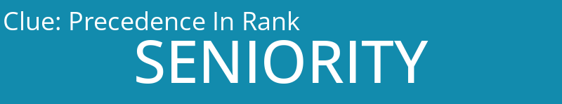 Precedence In Rank