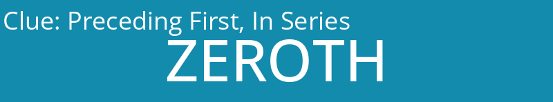 Preceding First, In Series