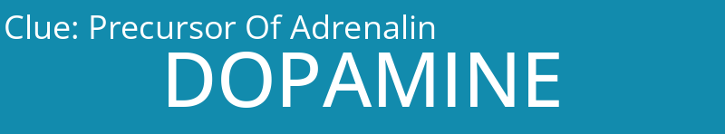 Precursor Of Adrenalin
