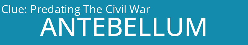 Predating The Civil War