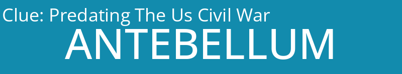 Predating The Us Civil War