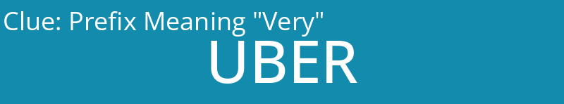 Prefix Meaning "Very"