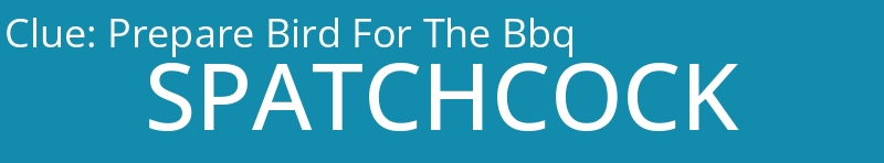 Prepare Bird For The Bbq