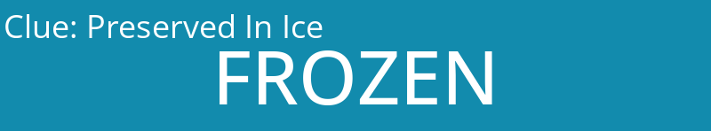 Preserved In Ice
