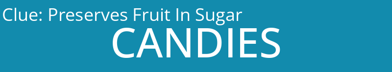 Preserves Fruit In Sugar