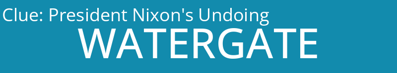 President Nixon's Undoing