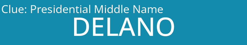 Presidential Middle Name