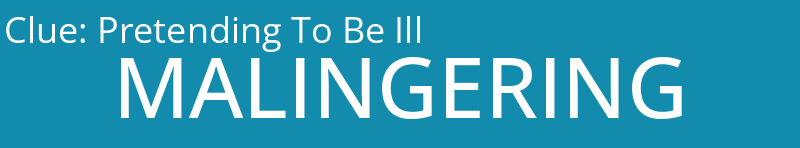 Pretending To Be Ill