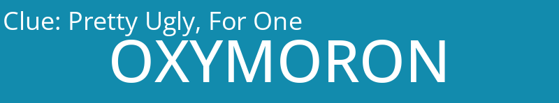 Pretty Ugly, For One