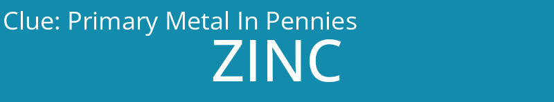 Primary Metal In Pennies