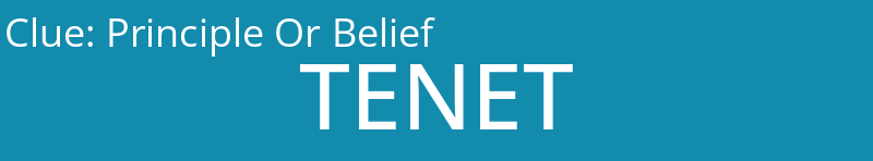 Principle Or Belief