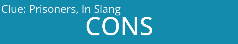 Prisoners, In Slang