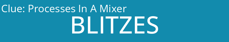 Processes In A Mixer