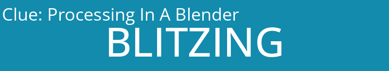 Processing In A Blender