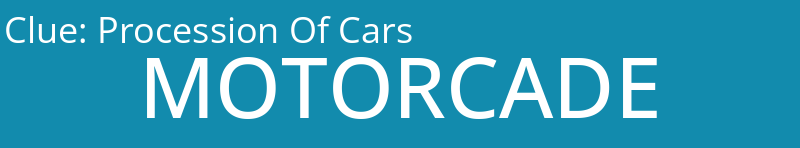 Procession Of Cars
