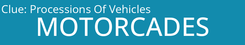 Processions Of Vehicles