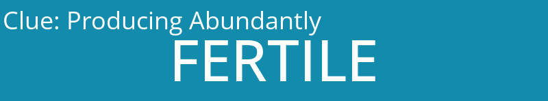 Producing Abundantly