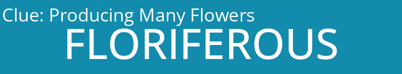 Producing Many Flowers