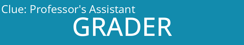 Professor's Assistant