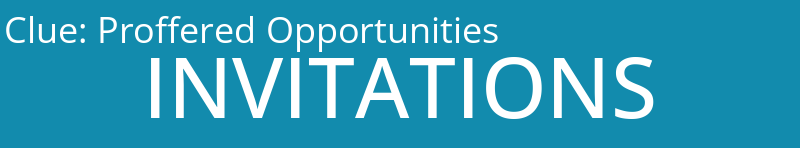 Proffered Opportunities