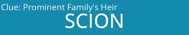 Prominent Family's Heir