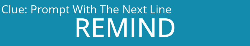 Prompt With The Next Line