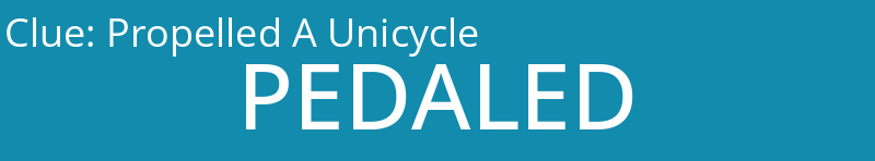 Propelled A Unicycle