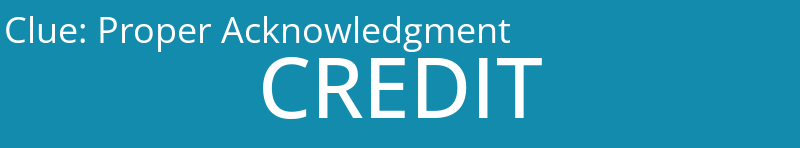 Proper Acknowledgment