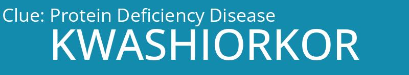 Protein Deficiency Disease