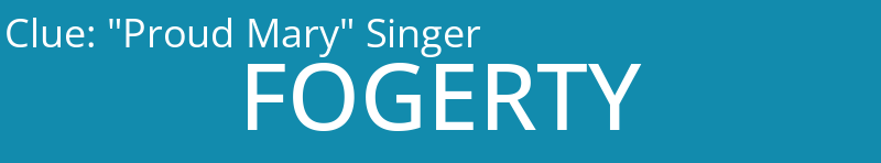 "Proud Mary" Singer