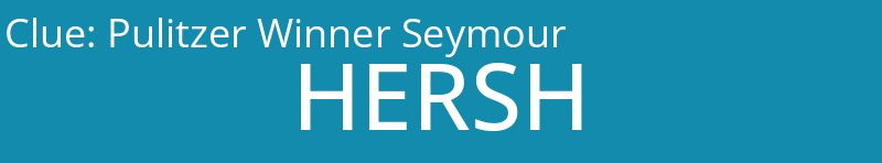 Pulitzer Winner Seymour