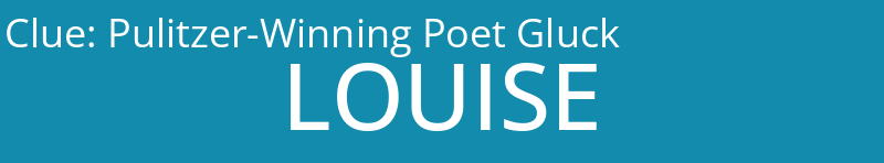 Pulitzer-Winning Poet Gluck