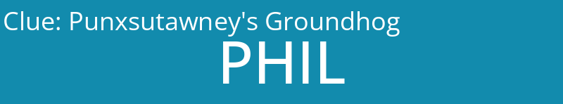 Punxsutawney's Groundhog