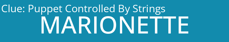 Puppet Controlled By Strings