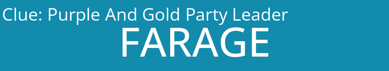 Purple And Gold Party Leader