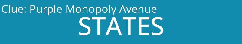 Purple Monopoly Avenue