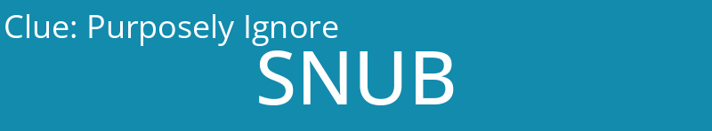 Purposely Ignore