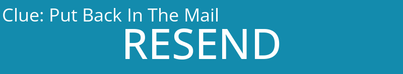 Put Back In The Mail