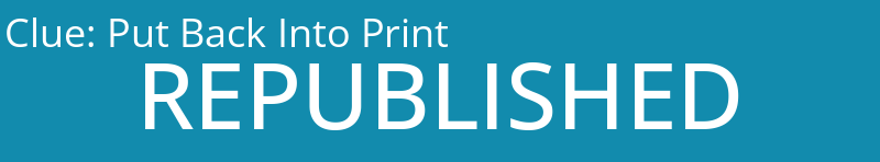 Put Back Into Print
