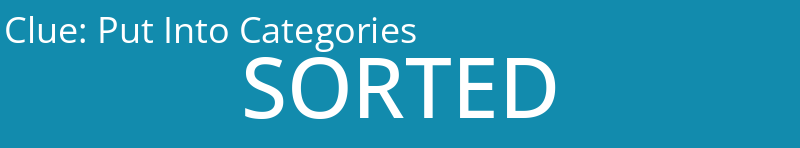 Put Into Categories