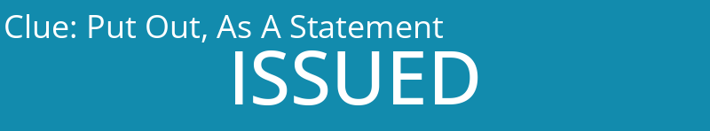 Put Out, As A Statement