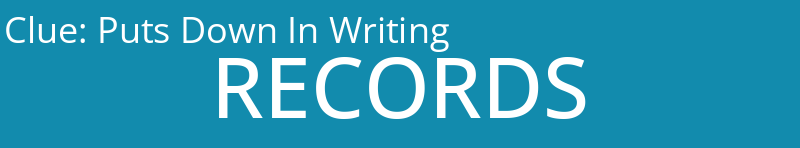 Puts Down In Writing