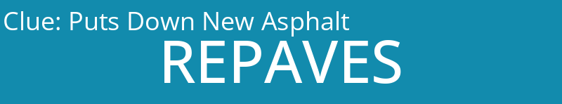 Puts Down New Asphalt