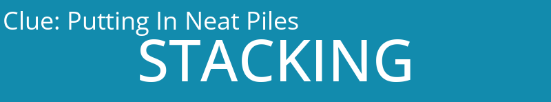 Putting In Neat Piles