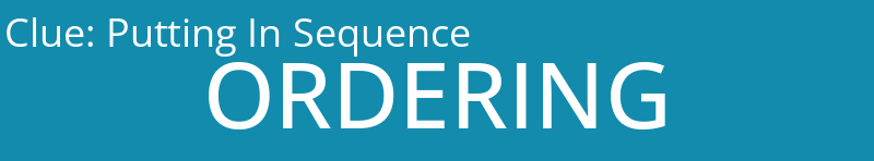 Putting In Sequence