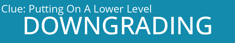 Putting On A Lower Level