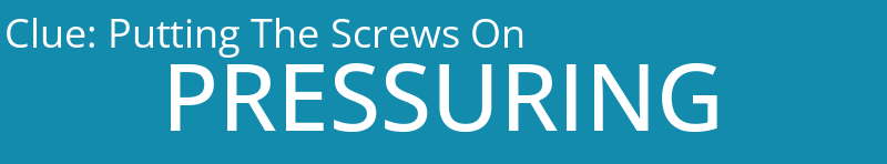 Putting The Screws On